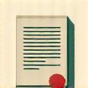 Stylized icon of a patent document, symbolizing intellectual property and patents pending.