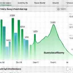 Graphs illustrating exercise efficiency and calorie expenditure
