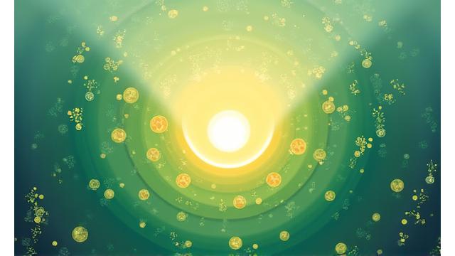 Diverse icons representing different aspects of health (mind, body, nutrition) connected by glowing lines, symbolizing holistic wellness and continuous optimization driven by Veridian Bloom.