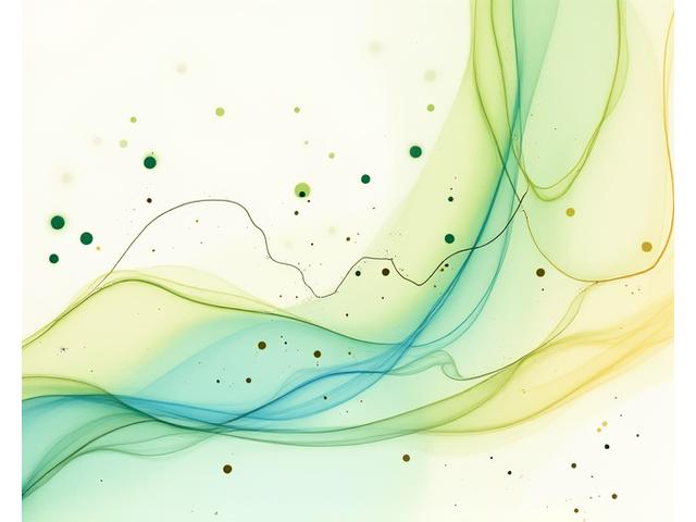 Vibrant, abstract illustration depicting women's health and cycle tracking data