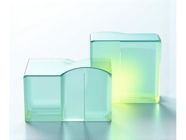 An abstract representation of interconnected thought bubbles with calming colors, symbolizing positive thought restructuring and cognitive clarity.